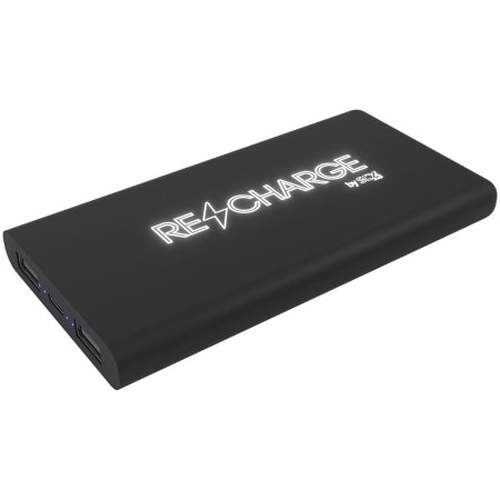 SXC 10.000 mAh kabellose Powerbank mit Leuchtlogo