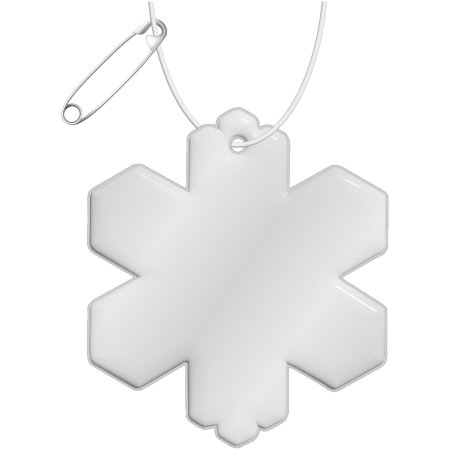 RFX™ snowflake reflective TPU hanger