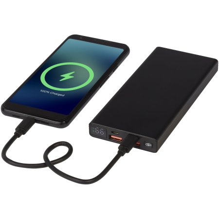 Power bank in alluminio PD da 10.000 mAh e 22,5 W Hybrid