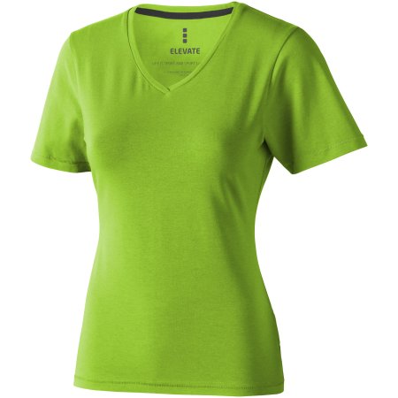 Kawartha short sleeve women's GOTS organic V-neck t-shirt